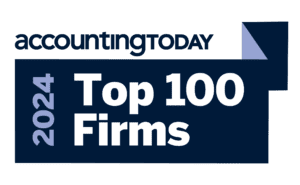 Accounting Today Top 100 Firms award