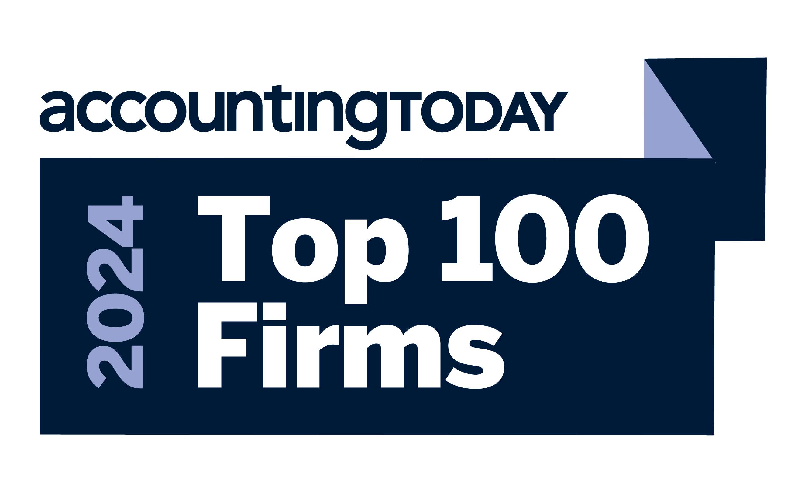 Accounting Today Top 100 Firms award